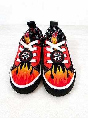 Hot Wheel Toddler Sneakers Size 7